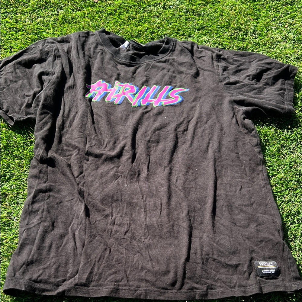 Wesc Black Logo Patch T-Shirt